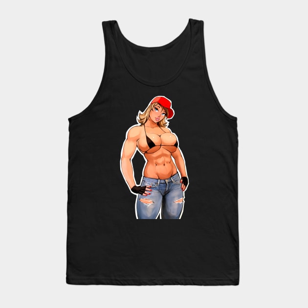 Athletic girl Tank Top by GAlexV